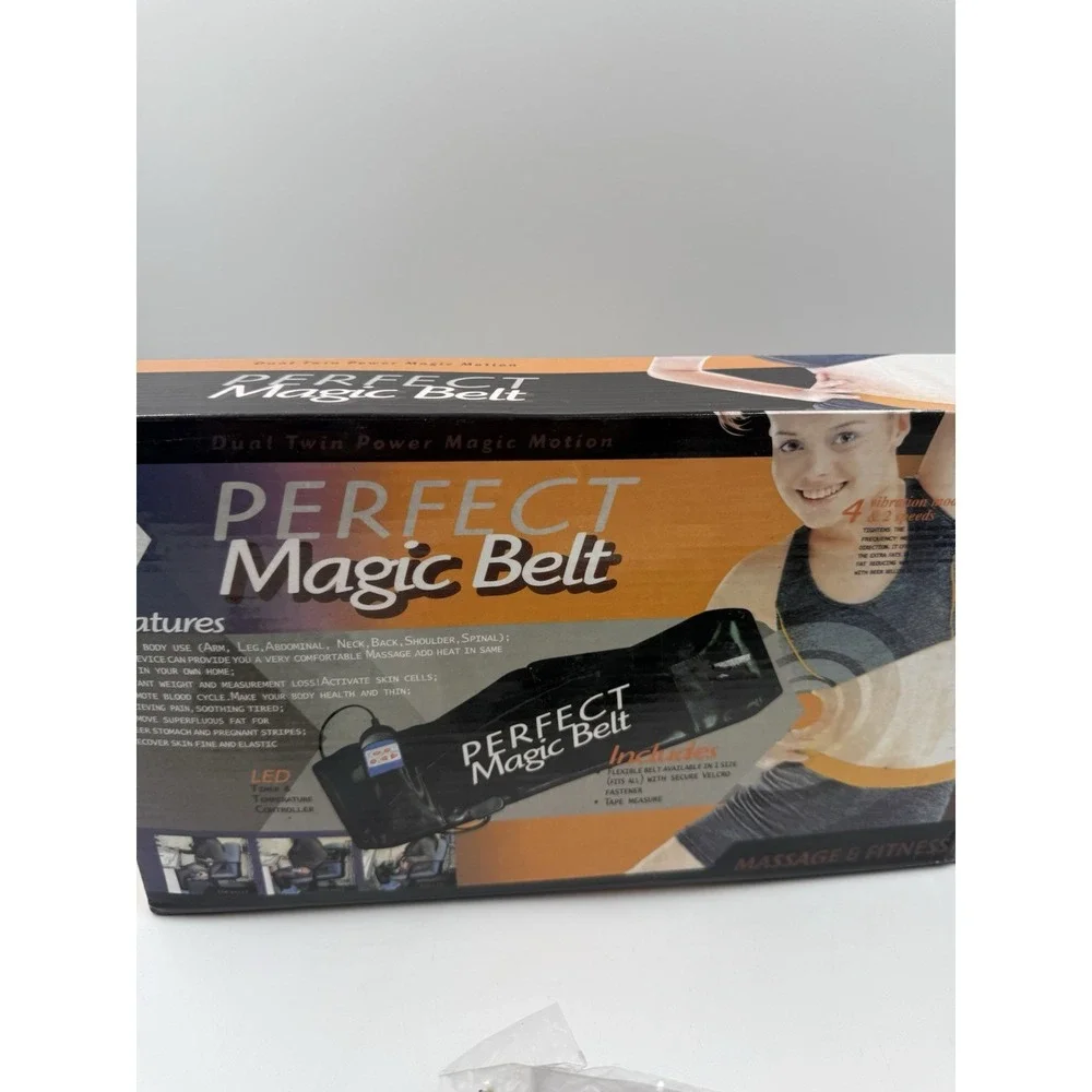 Belt Massager Perfect Magic Belt Dual Twin Power Magic Motion Massage Fitness‎